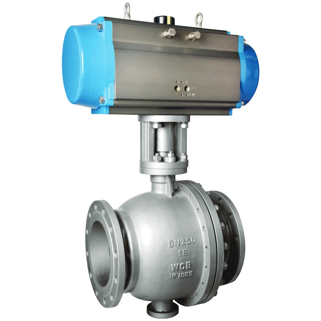 High Temperature Stability DN200 Trunnion Mounted Ball Valve with ASME Design Standard