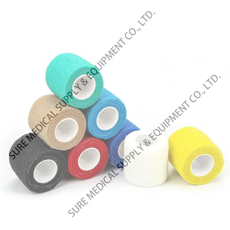 Original Factory Self Adhesive Bandage Wrap Athletic Elastic Cohesive Vet Wrap Bandage Tape