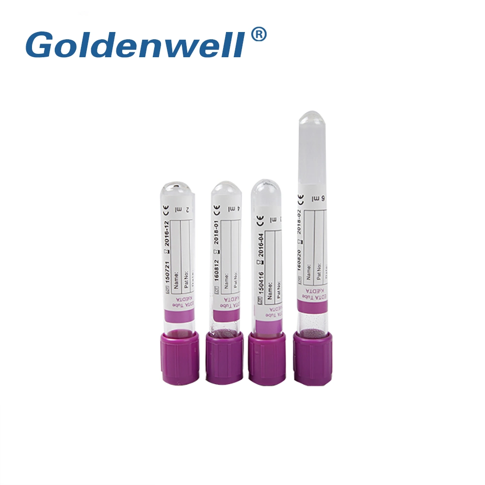 High Quality Plain 1-10ml Disposable Vacuum Blood Collection Tube Factory