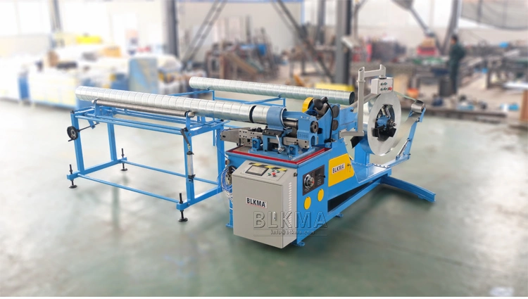 Round Duct Fabrication Machine, HVAC Equipment spiral Duct Forming Machine