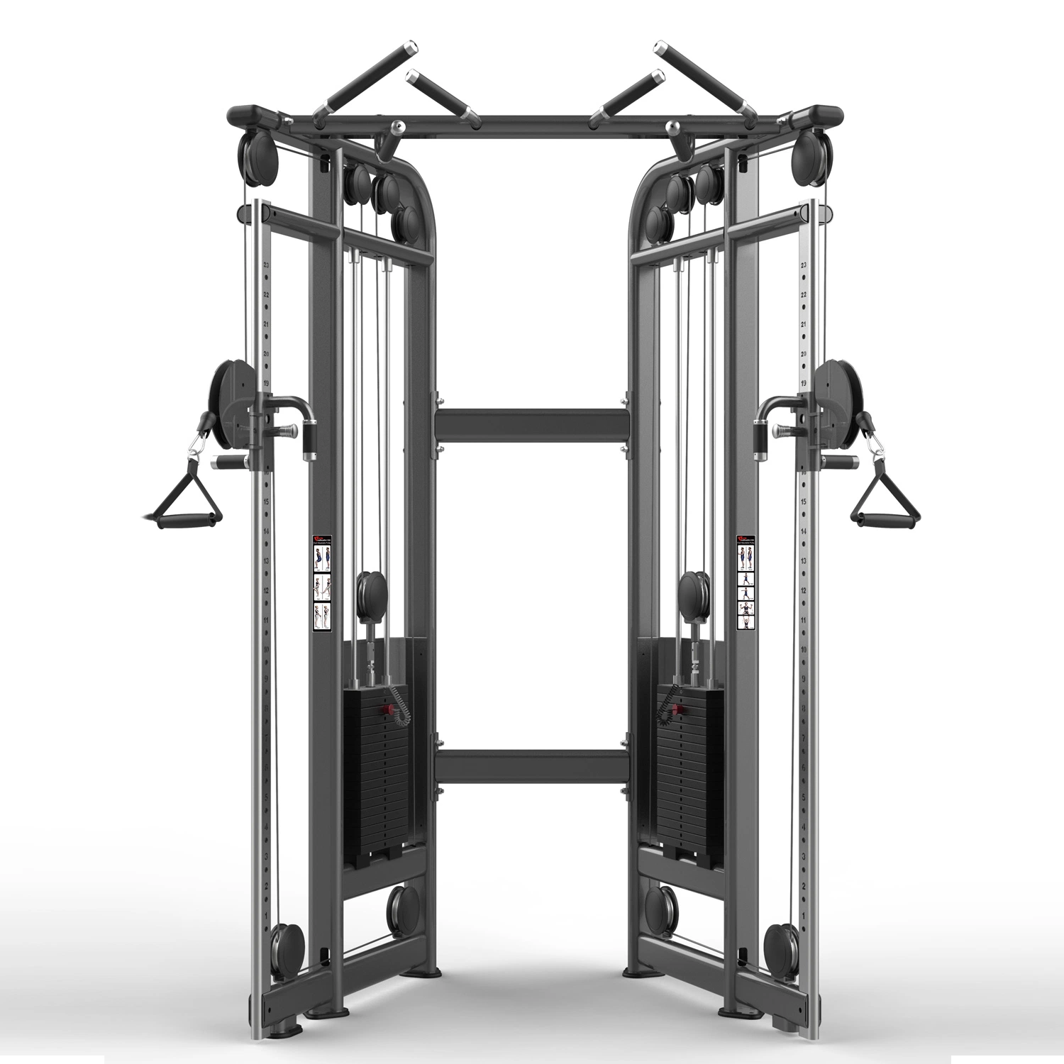 Realleader Commercial Fitness Body Fit Exercise Equipment for Dual Adjustable Pulley (FM-1001)