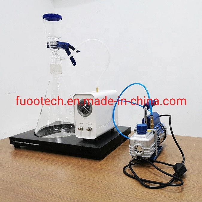 Fuootech Oil Quality Test ASTM D2276 Aviation Fuel Particulate Contaminant Analyzer by Line Sampling Solid Particle Contamination Tester