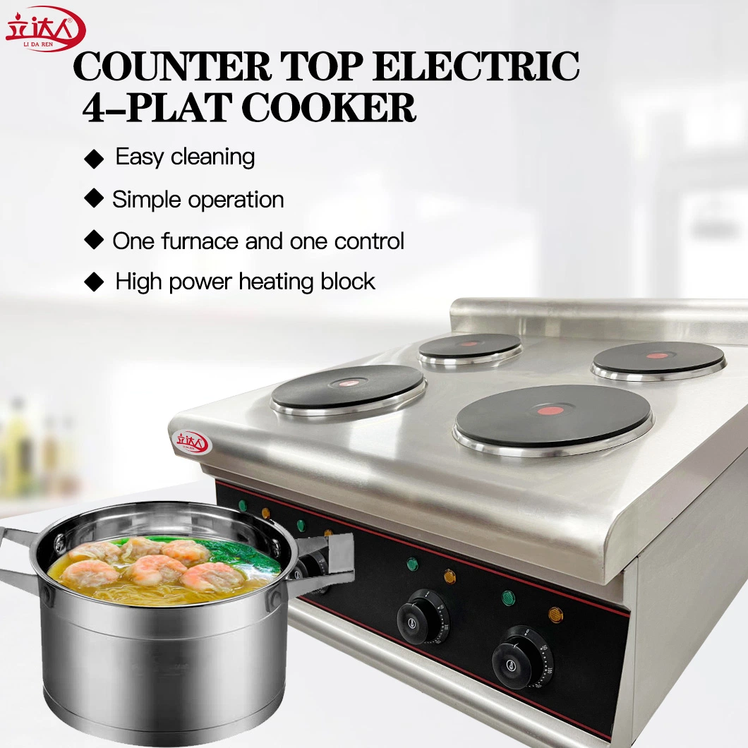 CE approuvé prix bon marché matériel de cuisine appareil de cuisine 4 Brûleur électrique Micro-ondes cuisinière induction Cuisinière Four cuisinière sauté au wok