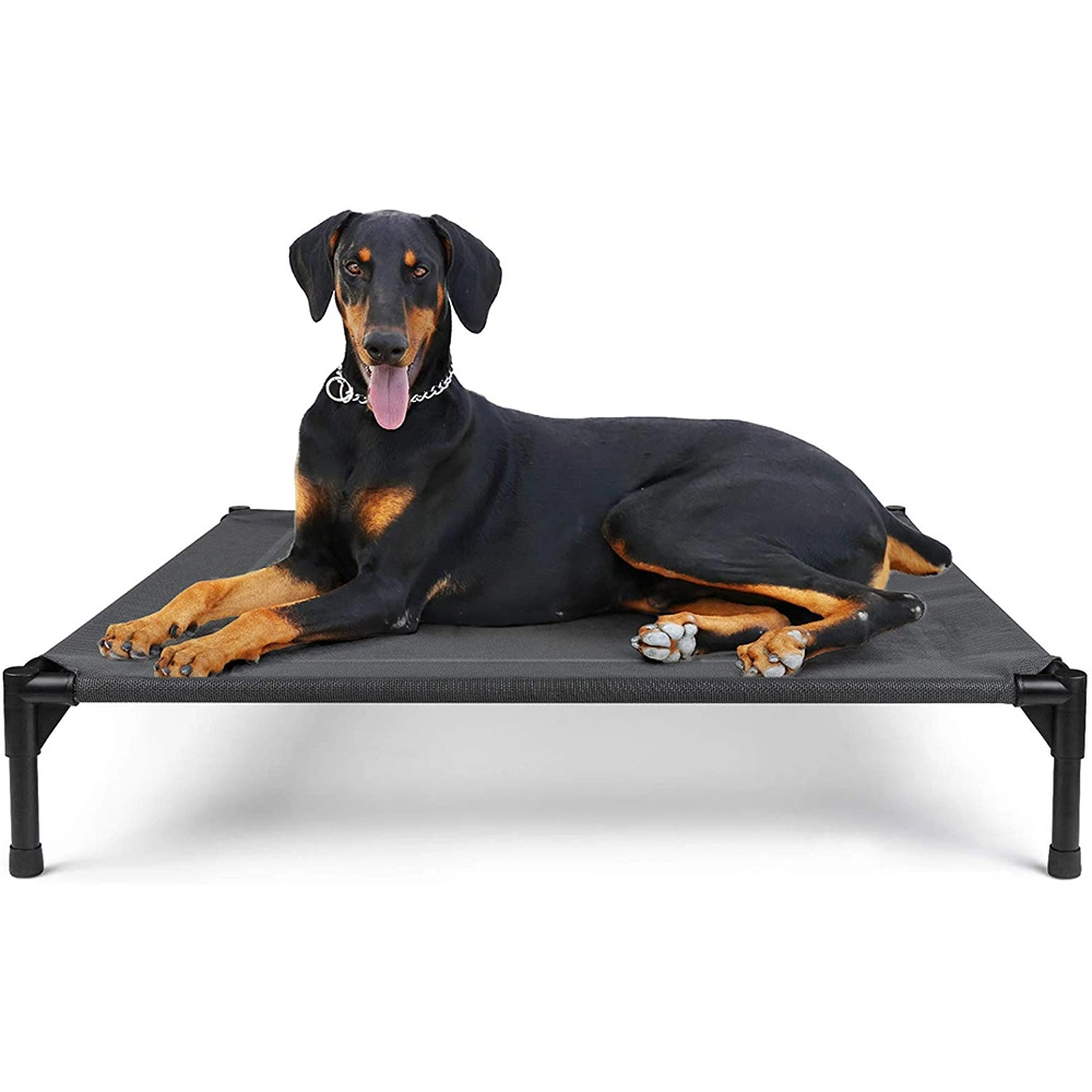 Stainless Steel Frame Large Cooling Elevated Pet Bed