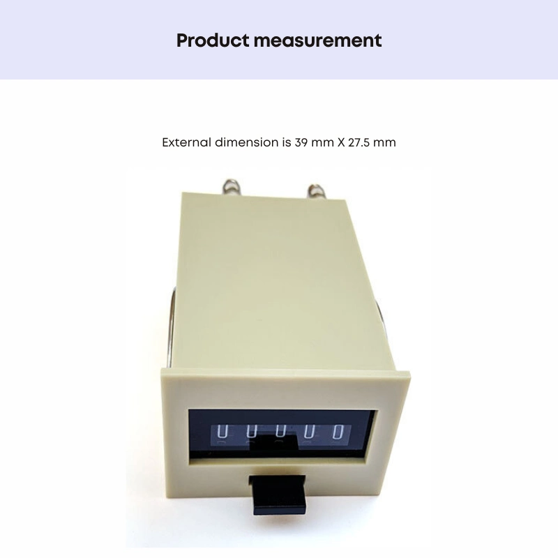 Electromagnetic Mechanical Number Cable Counter Made in China Veeder Root Replacement