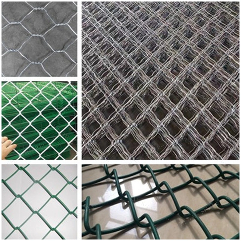 Iron Net Making Mesh Chain Link Fence Machine