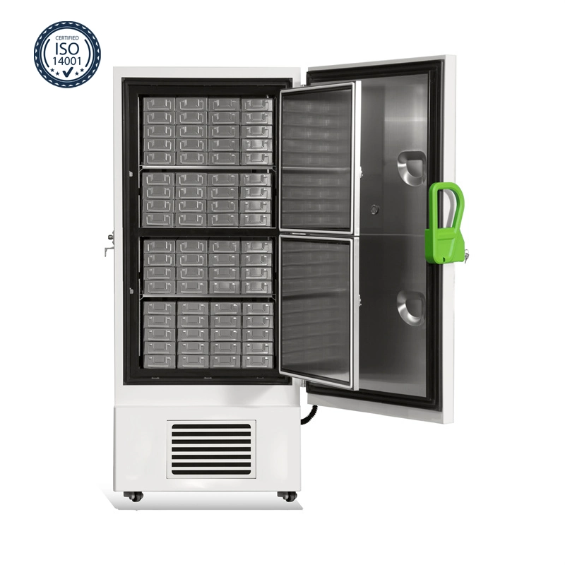 Minus 86 Degree Ultra Low Temperature Freezer for Laboratory Dual Cooling System