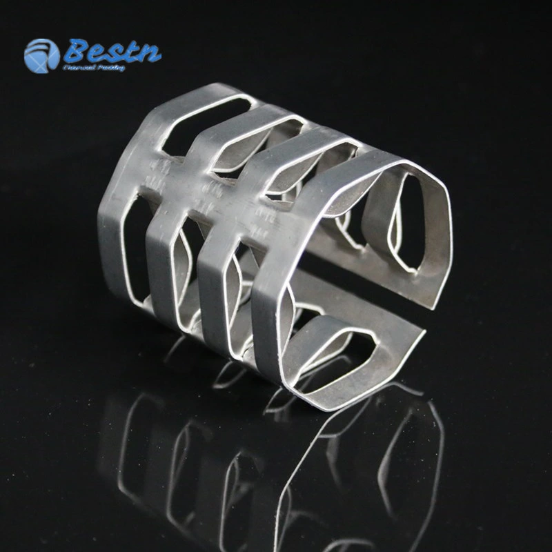 SS316 Metal Random Packing Acero inoxidable Metal anillo VSP para Torre química