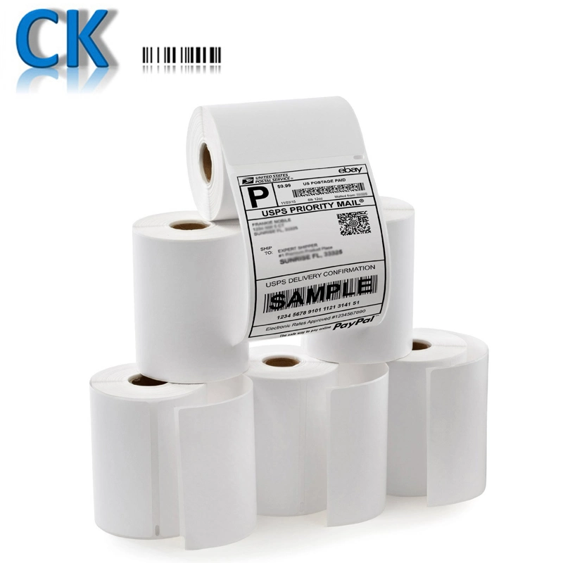 Coditeck en blanco 4X6 pulgadas papel térmico directo de envío etiqueta 2844 Zp450 impresora 350/rollo 1inch núcleo
