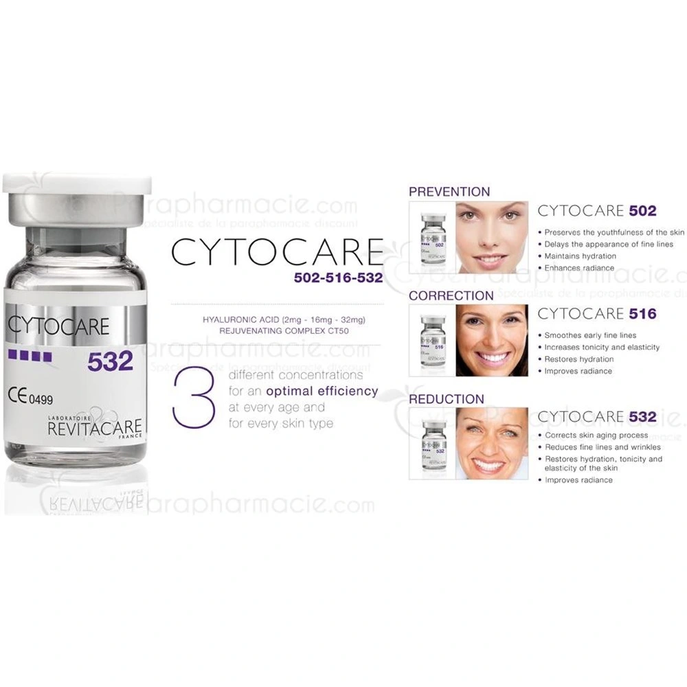 Cytocare532/516/640/715 Reduce Wrinkles and Fine Lines Dermal Fillers Anti-Aging Firming and Lifting