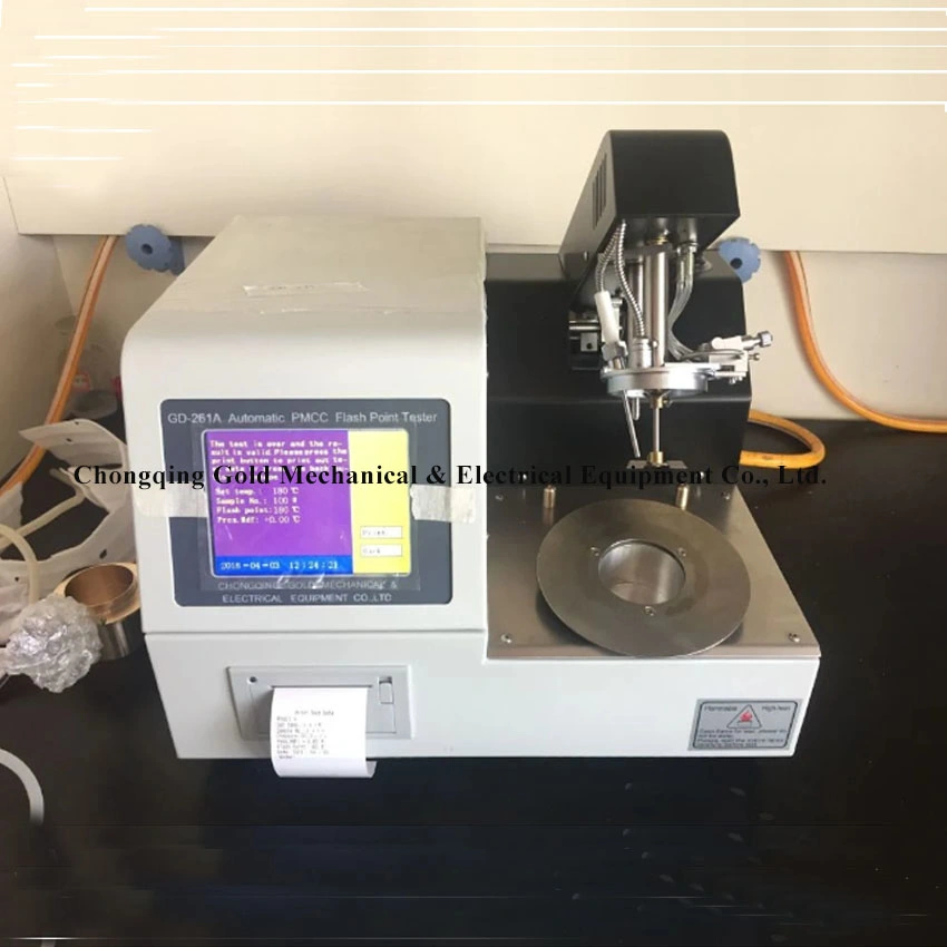 Automatic Pmcc Flash Point Tester, ASTM D93 Pensky Martin Flash Point Tester