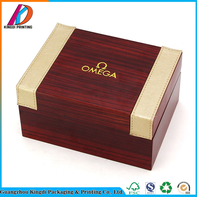 Luxury Rosewood Glossy Watch Packaging Wooden Gift Box