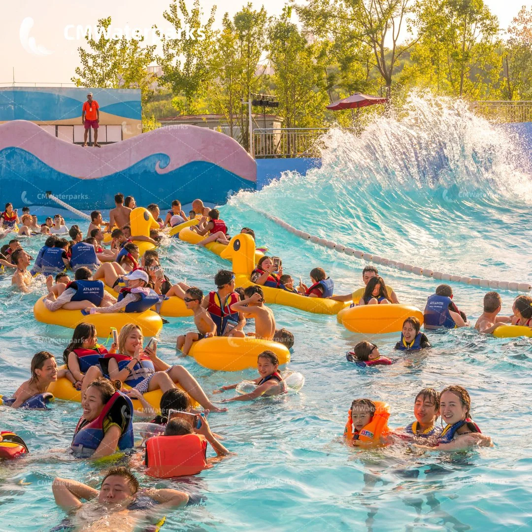 Machine à vagues de pression du vent Équipement de parc aquatique Équipement de piscine à vagues