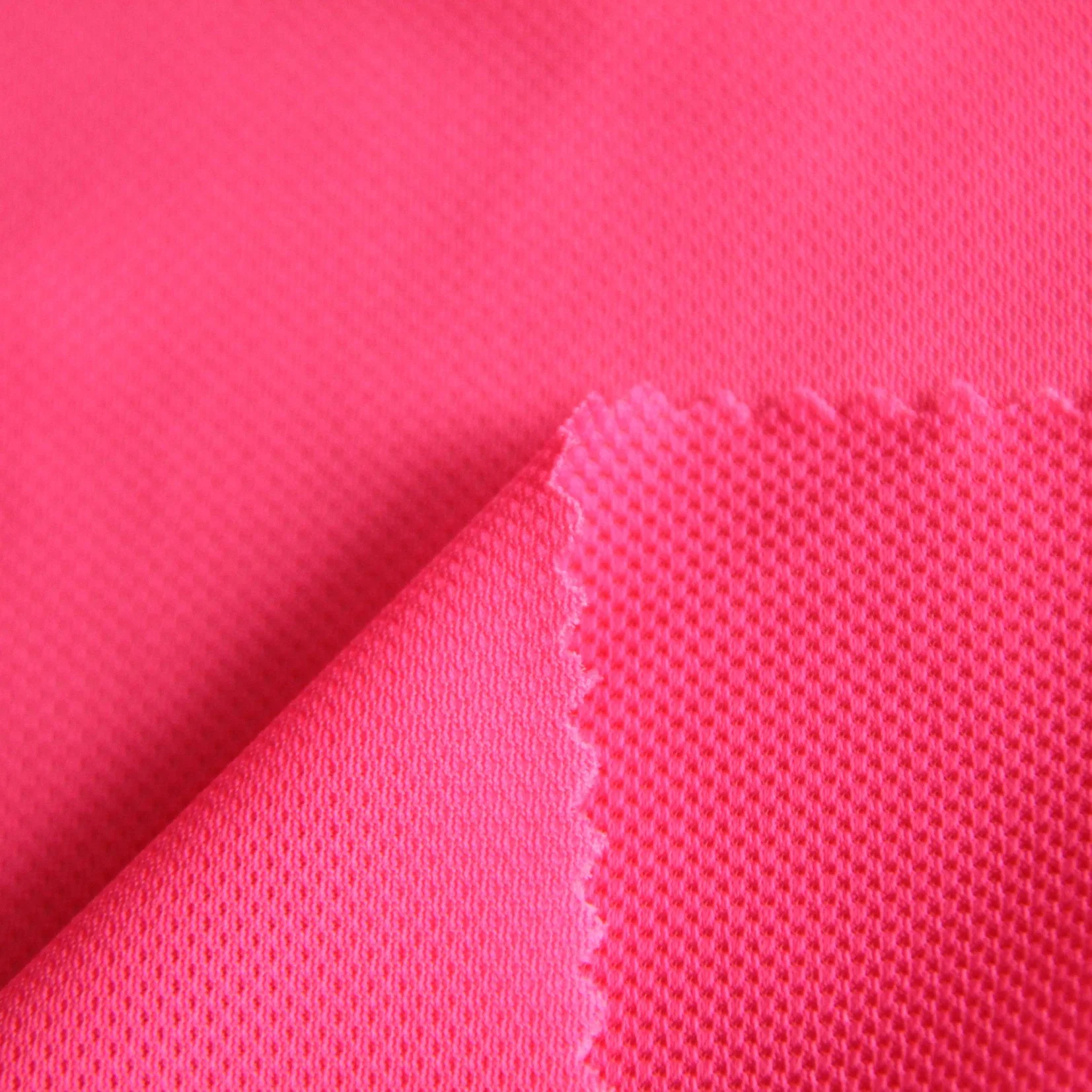 Red Nylon Spandex Mesh Fabric for Lining/Jacket Inner