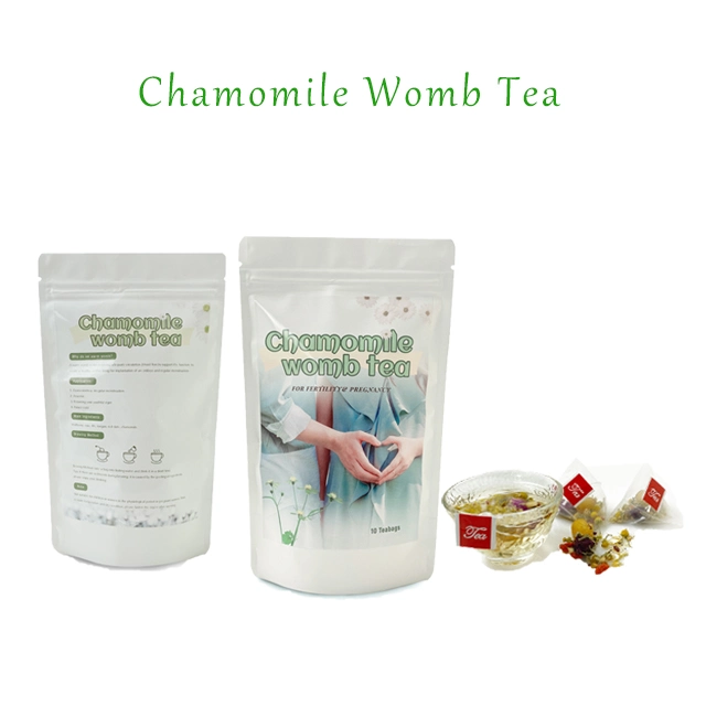 Private Label 100% Herbal New Arrival Chamomile Femal Fertility Tea Fibroid Tea/Womb Detox Tea for Woman