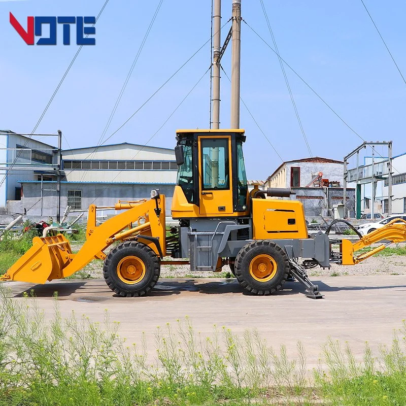 China Digger de retroescavadeira carregadeira Escavadeira preço chinês pequena Mini retroescavadora para venda