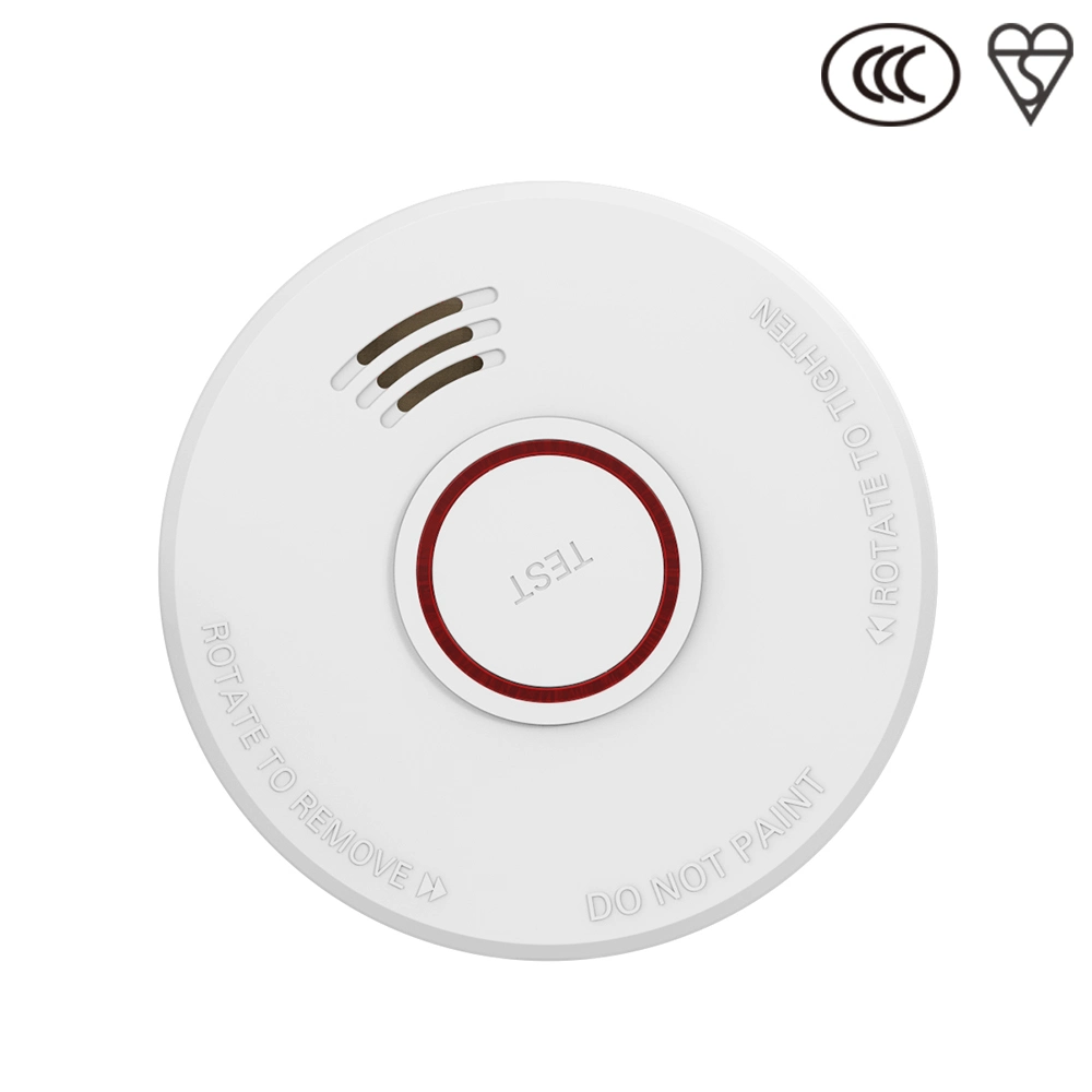 DC 9V Alkaline Battery Smoke Detector