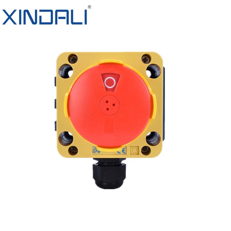 Xdl85-Jb181p 1 Hole Emergency Stop Button Key Switch Push Button Box