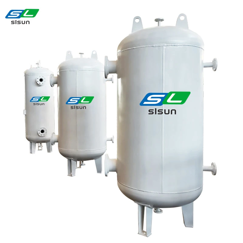 ASME Approved Industrial Normal Temperature Steel Boiler Room Hot Water Air Storage Tank