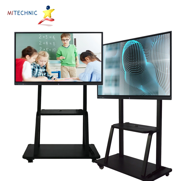 98" de 20 puntos de control inalámbrico de infrarrojos Multitouch toque plana interactiva SMART Board Miboard Reunión quiosco de la pantalla de pizarra