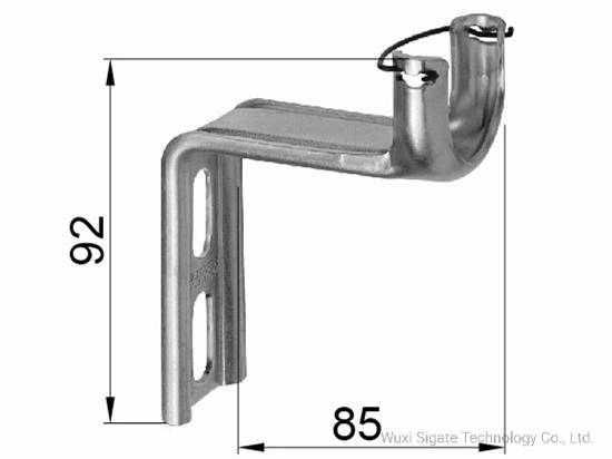 Screw Type Bearing Bracket Od42, Roller Shutter Accessory