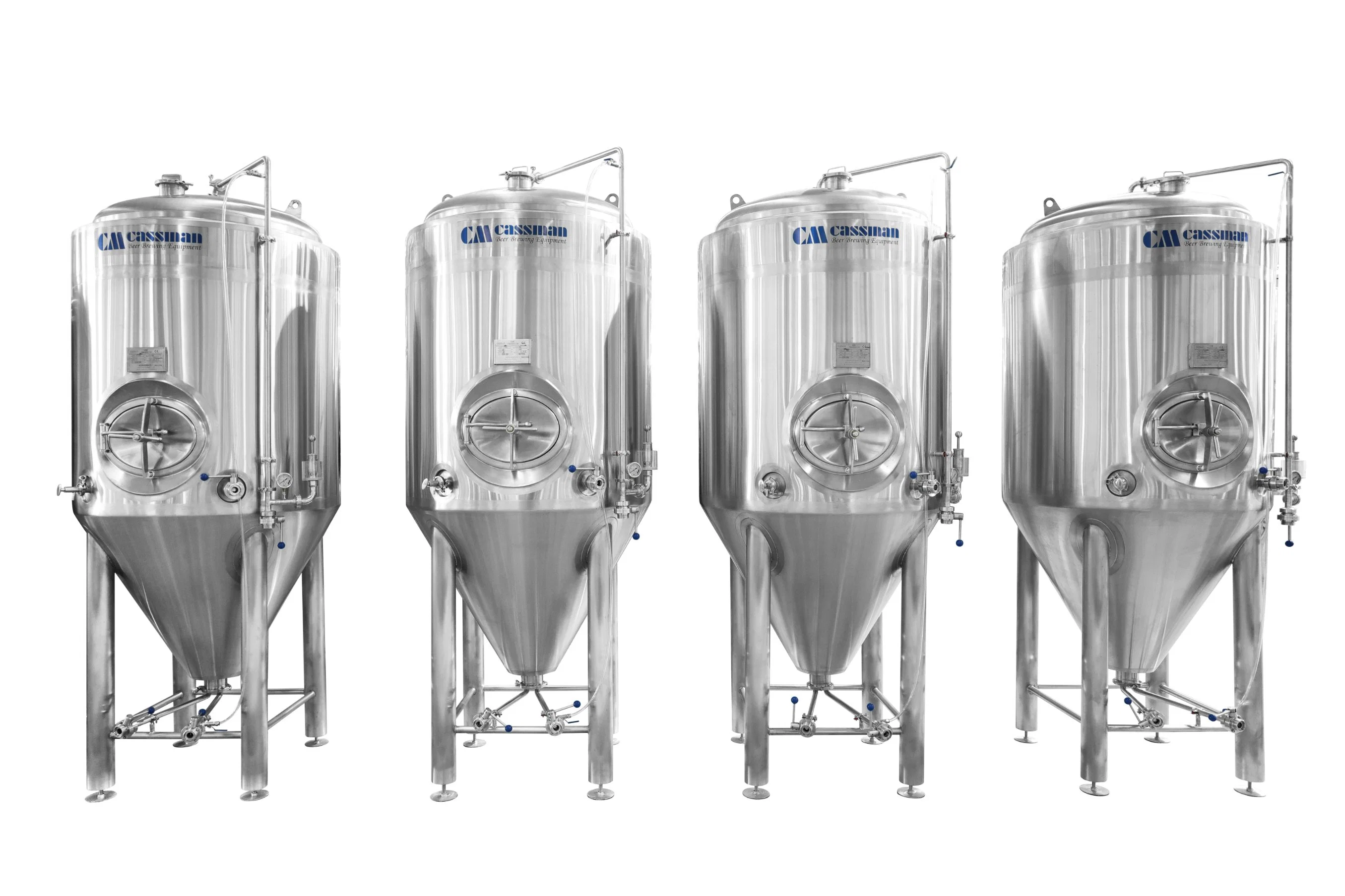 Cassman 1000L de aço inoxidável cónicos para depósito de fermentação de cerveja Brasserie