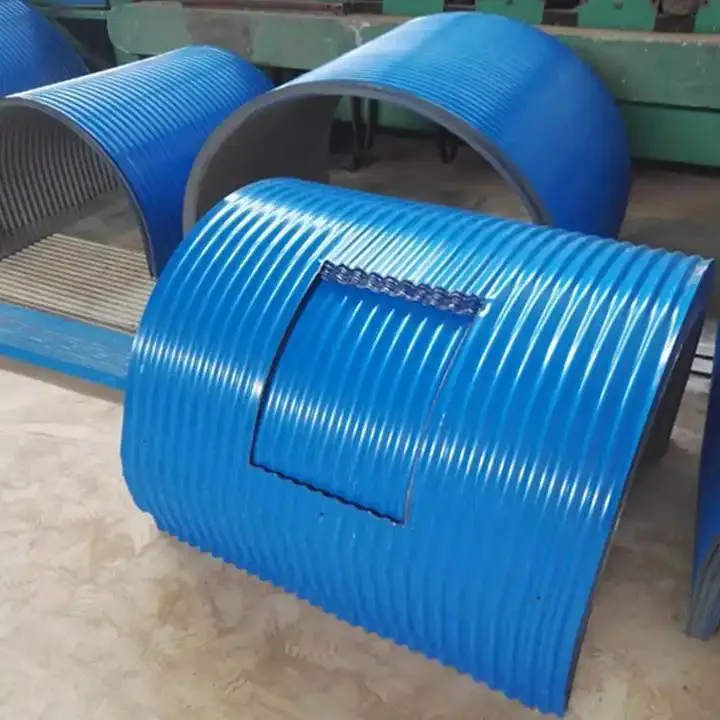 Durable Steel Plate Conveyor Belt Cover Hood