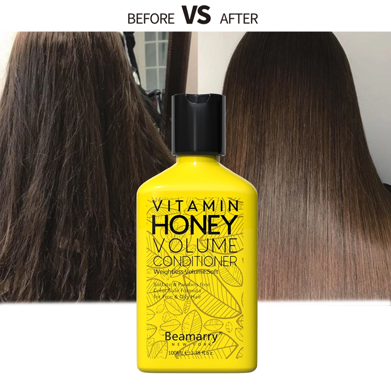 China Manufacturer Factory Vitamin Honey Curl Care Shampoo Anti Hair Fall Organic Royal Jelly Shampoo Leave in Conditioner