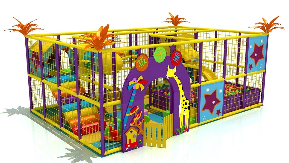 Nuevo diseño del parque de diversiones de los niños pequeños los niños comercial equipos de juego interior, piscina infantil