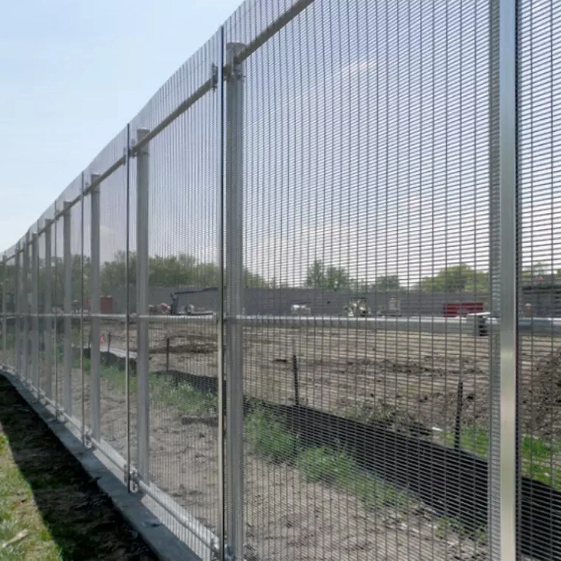 Soldadura de alta seguridad 358 malla anti subir el perímetro de seguridad del aeropuerto Fencefor Ferrocarril fábrica de la granja Solar Power Station