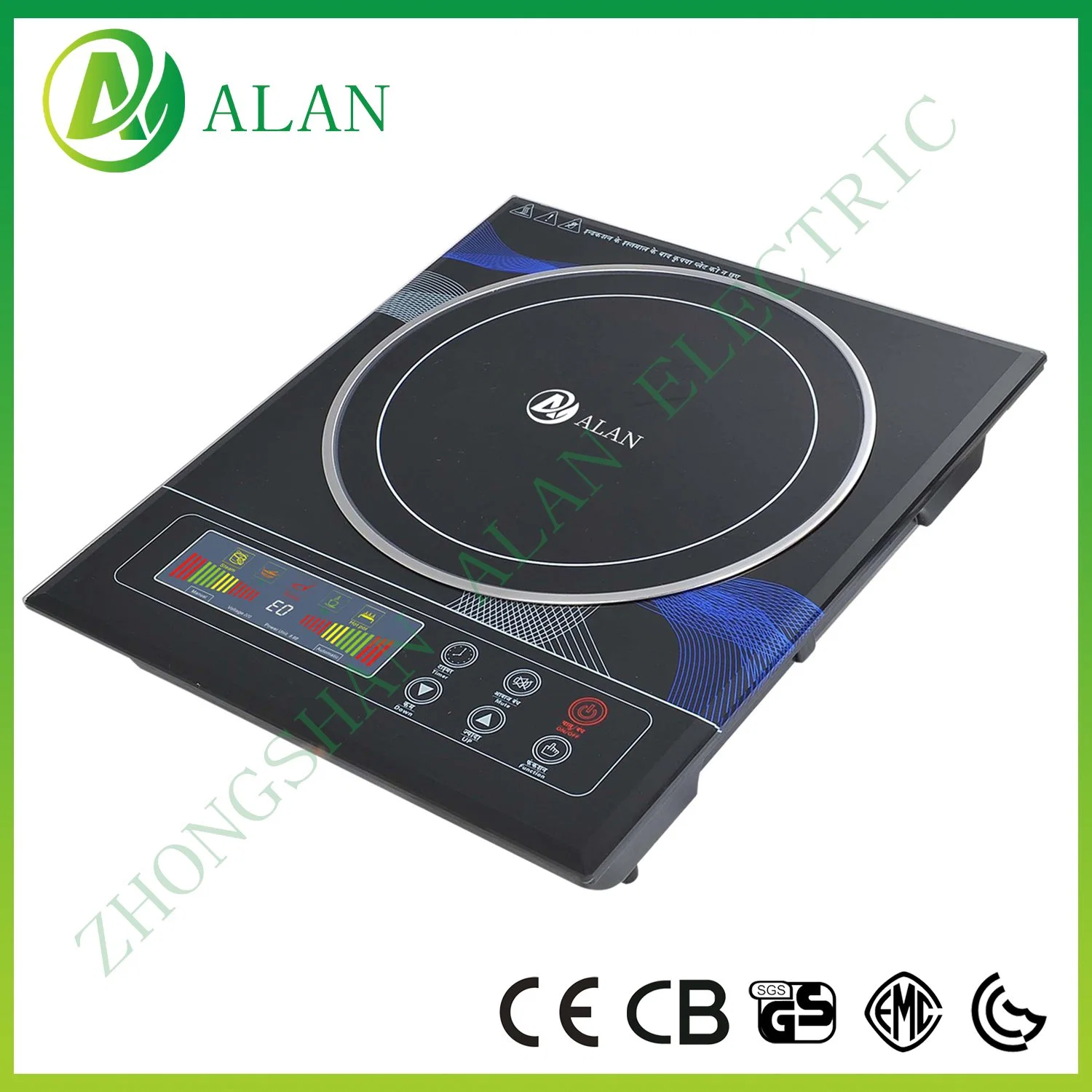 Ultra Slim Body Full Touch Screen Electric Stove for Hotpot Induction Cooker 2200watts