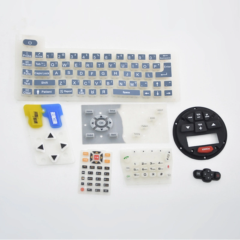 Silicone Keypad Silicone Silicone Keypad Custom Silicone Rubber Game Keypad