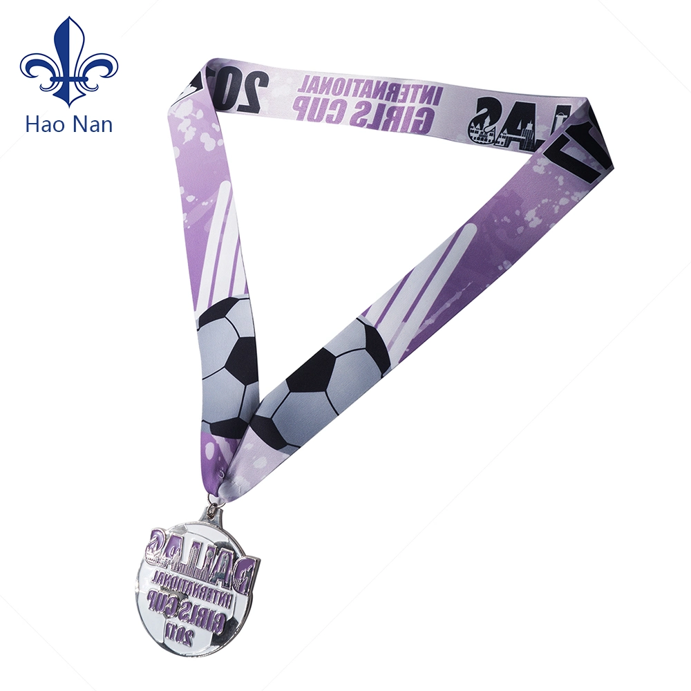 Custom Fashion Style and Beautiful Smooth Medal Ribbon