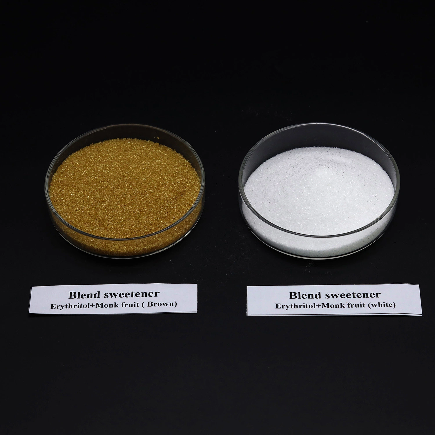 Le stévia et mélange de sucre de l'érythritol édulcorants