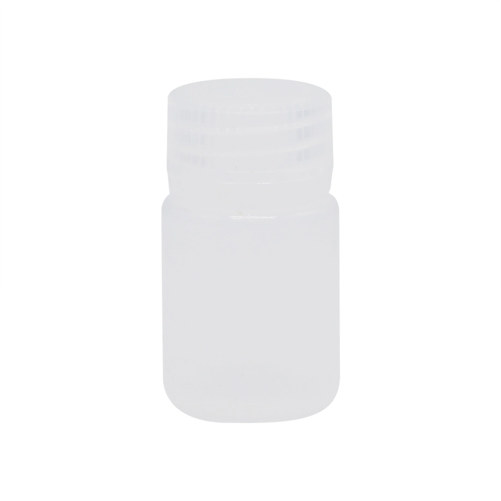 Wide Mouth Natural HDPE Laboratory Packaging Reagent Plastic Bottle Manufacturer Polyethylene Chemical Reagent Bottle