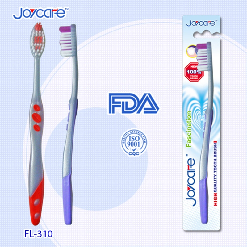Классический дизайн для взрослых уход за зубами зубную щетку с Prinitng логотип