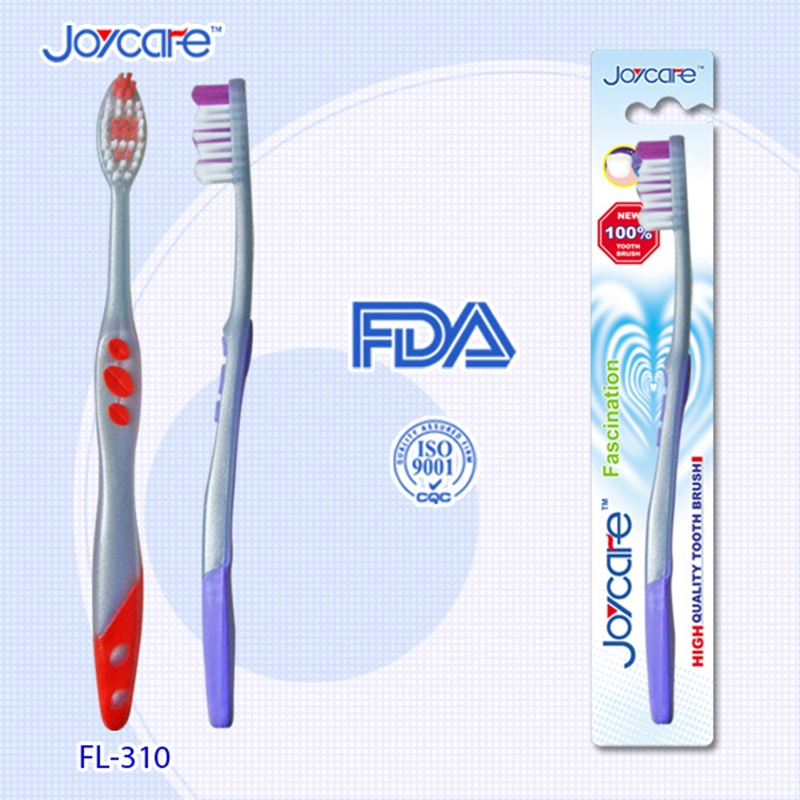 Classic Design Adult Teeth Care Toothbrush with Custom Logo Prinitng