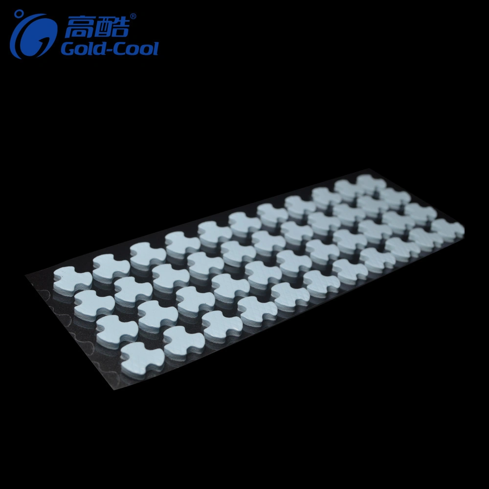 Self-Adhesive Silicone Sheet for Electronic Components Filled with Silicone Heat Dissipation Material