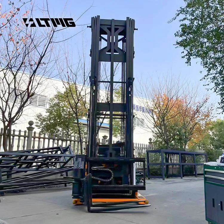 Ltmg Brand Four Way Electric Reach Truck Counterbalance Pallet Stacker 1500kg Electric Reach Truck with Curtis AC Controller