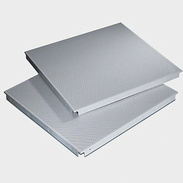 600X600 Aluminum Material Clip in False Ceiling Types of Suspended Ceiling