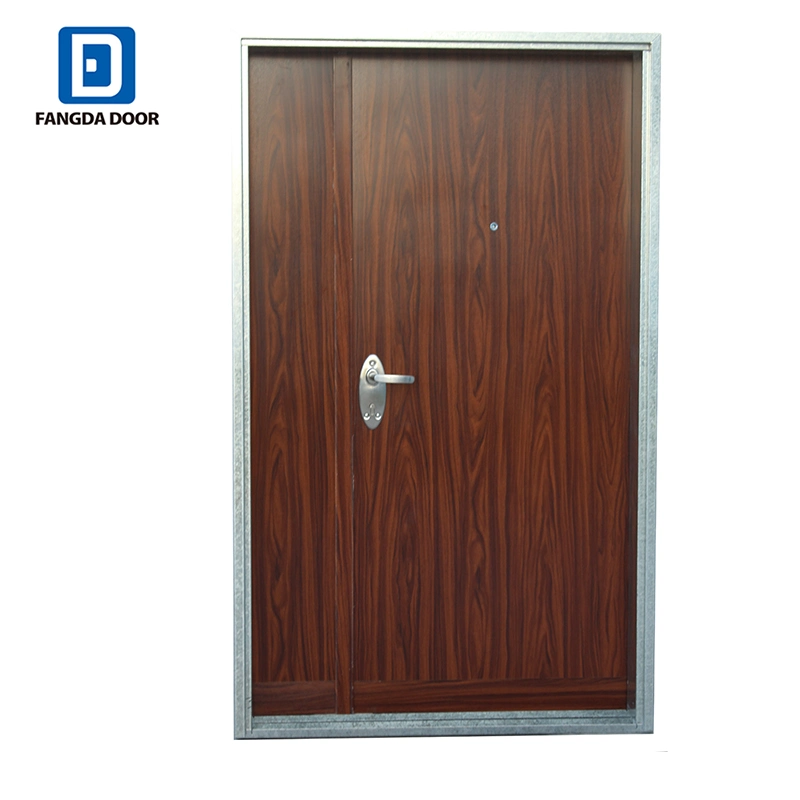 High Quality Equipped Israel Security Door with a 4-Way Mortise Lock