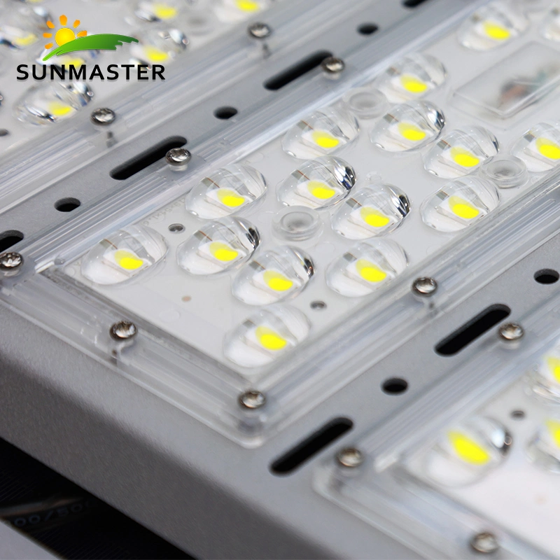 LED de encendido del alumbrado público 150W 300W en una inteligente automático del alumbrado público solar al aire libre