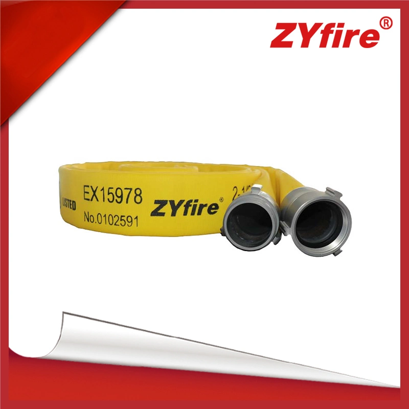 تطبيق ZyFire UL. خرطوم إطفاء/جاكيت مزدوج 2 بوصة وخرطوم بطانة EPDM مقاس 65 مم لمكافحة الحرائق