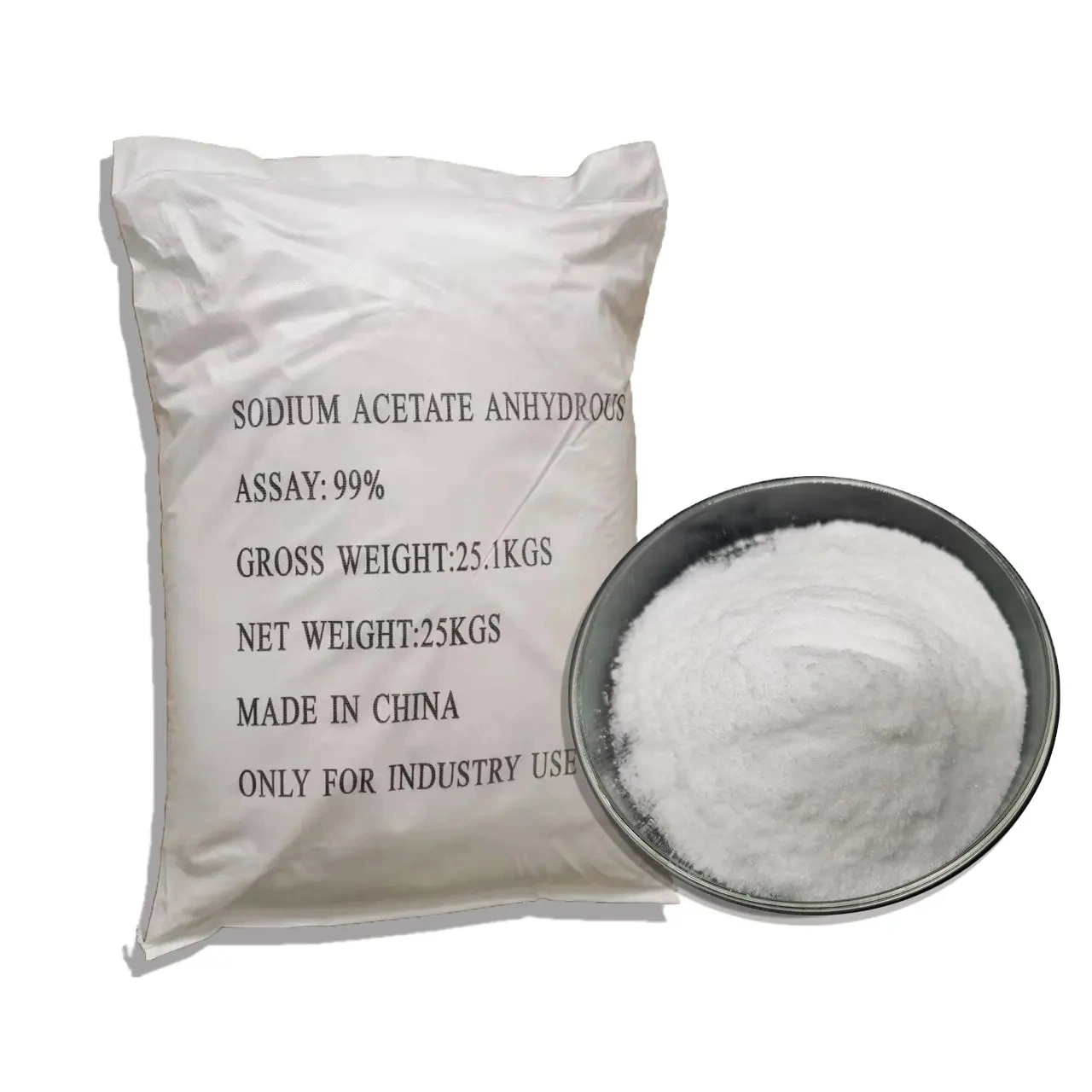 High Purity Wholesale/Supplier Food Grade Sodium Acetate with Halal/Kosher Certificates