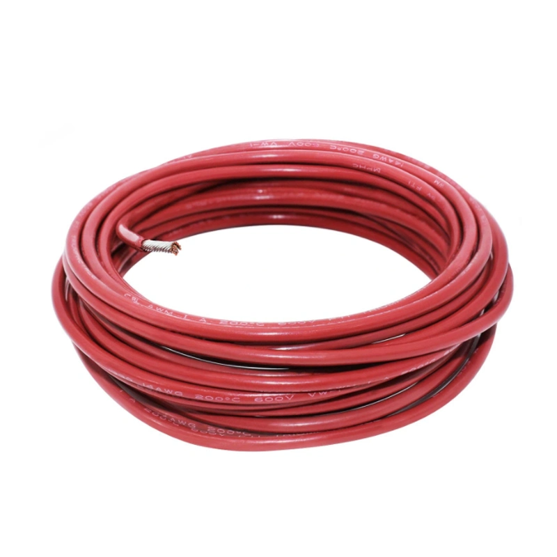 UL2468 Red Black Pure Copper Parallel Line 2 * 0.3mm 2 Core Flat Ribbon Cable Advertising Light Box Electric Vehicle Power Connection Wire