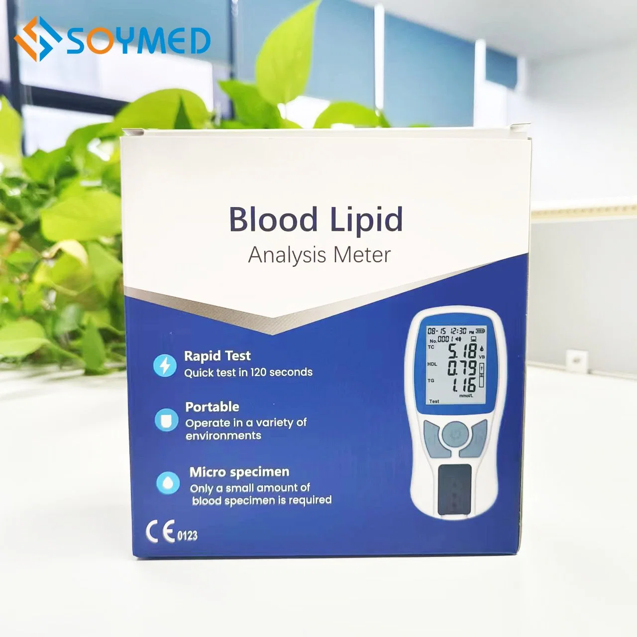 Wholesale/Supplier Blood Lipid Glucose Monitoring System Analyzer Meter Cholesterol Meter