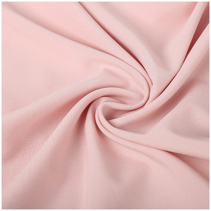 Facrory Sell Woven Soft 75D Polyester Spandex Dyed Four Way Stretch Fabric for Women Man Dress and Shirtting Fabric and Lining Fabric