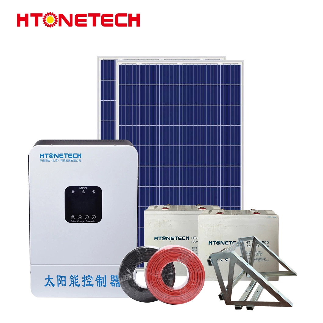 Htonetech Standard Competitive Price Solar off Grid System Manufacturing China 17kw Camper Solar Power System with Solar Power Charging Controller