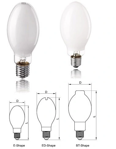 High Pressure Fluorescent Mercury Vapor Lamps Low Price and Good Quality 80W/125W/175W/250W/400W/1000W