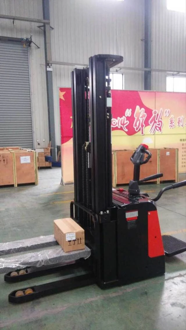 1.4-2.0t Full Electric Manual Hydraulic Stacker (ES14-14RA)